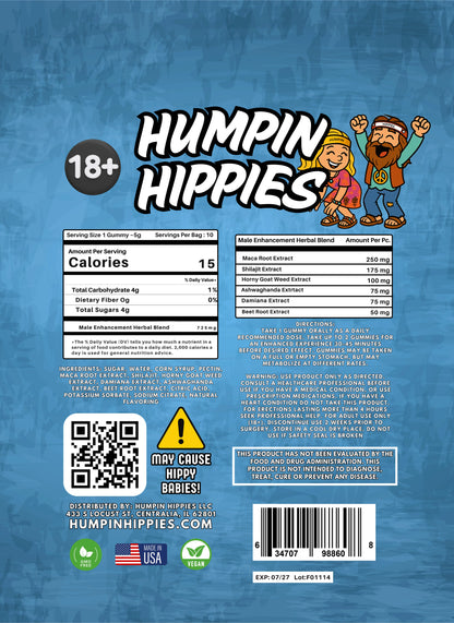 Humpin Hippies Male Enhancement Gummies My Store