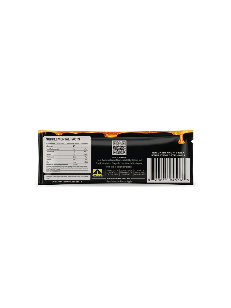 Humpin Hippies Enhancement Honey - 1 Packet
