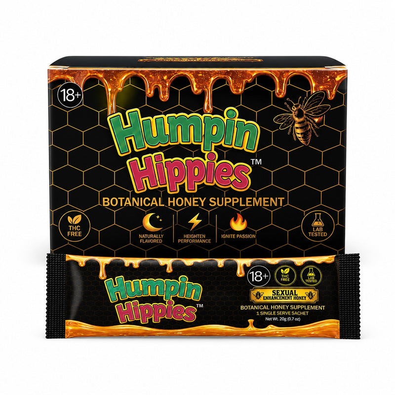 Humpin Hippies Enhancement Honey – 12 Serving Packets